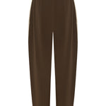 Brown pants on a white background