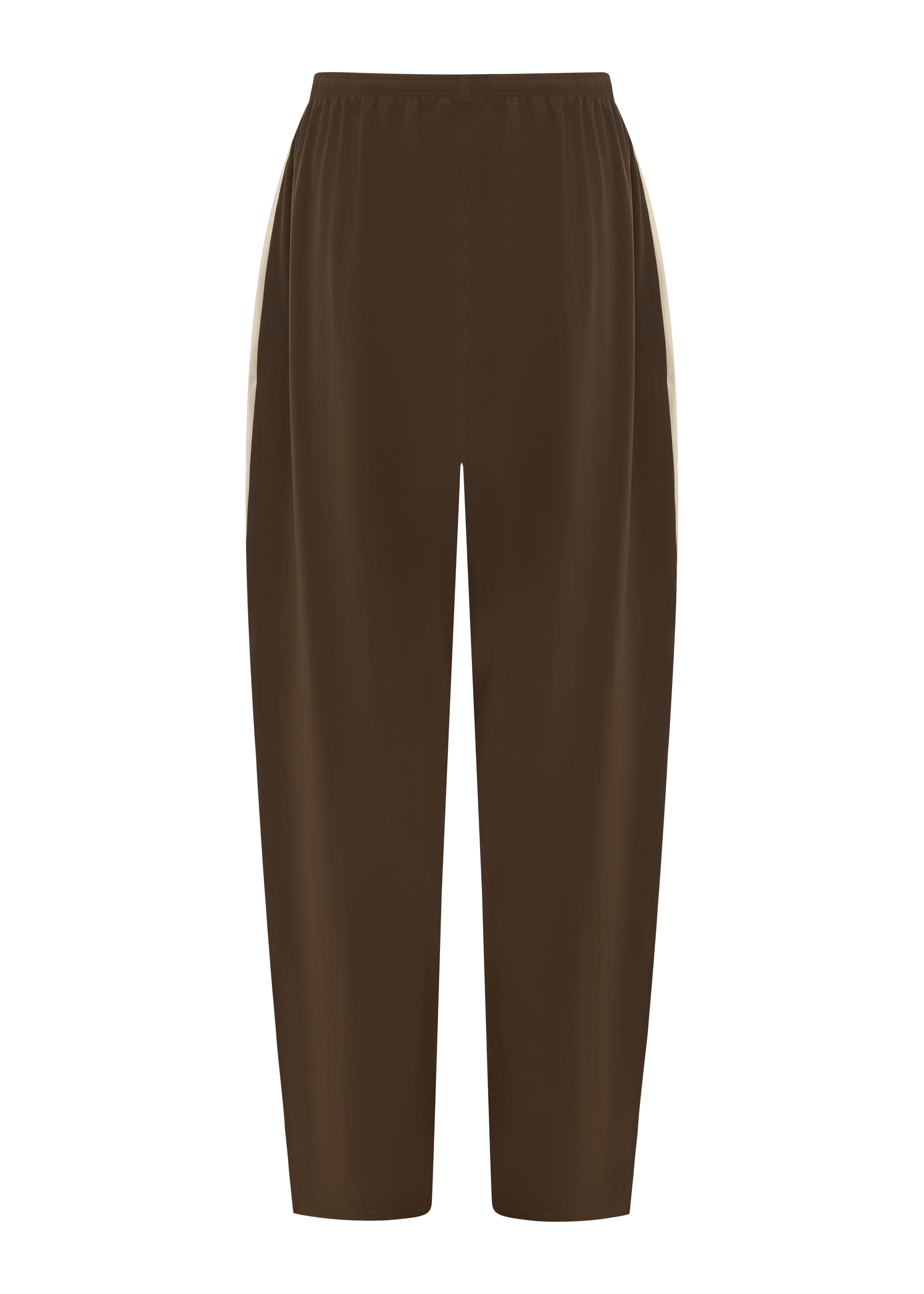 Brown pants on a white background