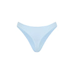 Baby blue bikini bottoms shown against a solid white background.