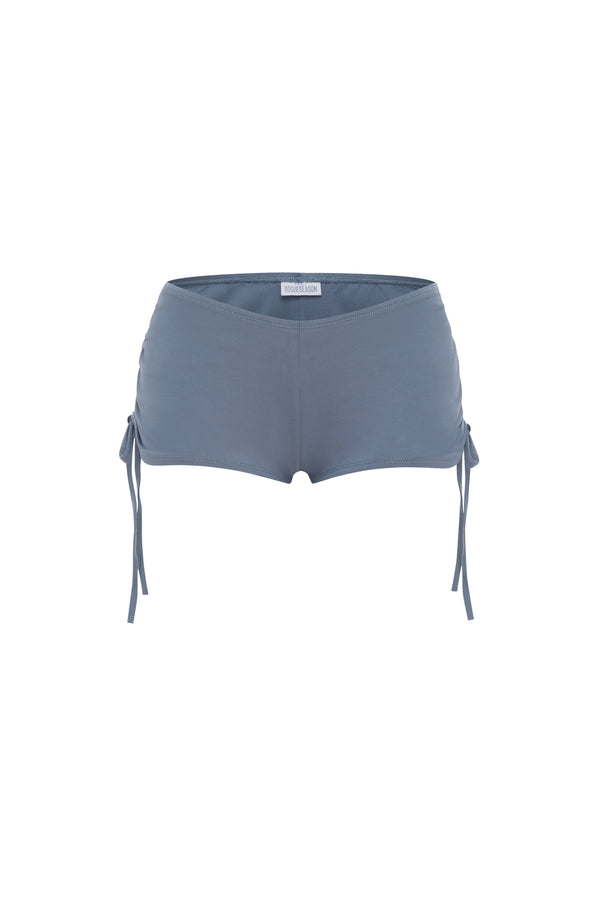 Studio Micro Shorts Slate Blue